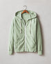Women's Lightweight Full Zip - Dill Heather